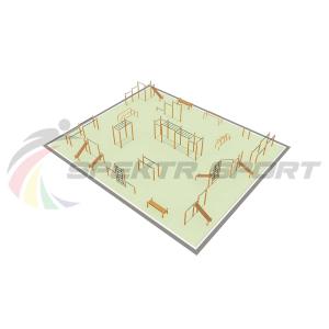 Купить Парковая площадка для Воркаут и WRK 3_76mm в Осинниках 
