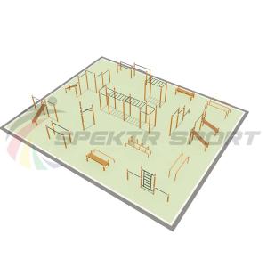 Купить Парковая площадка для Воркаут и WRK 5_76mm в Осинниках 
