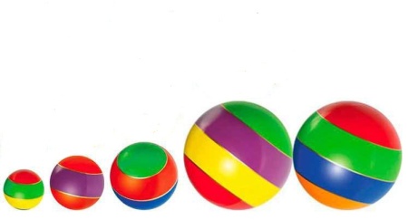 Купить Мячи резиновые (комплект из 5 мячей различного диаметра) в Осинниках 