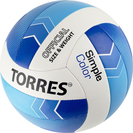 Купить Мяч волейбольный Torres Simple Color любительский р.5 в Осинниках 